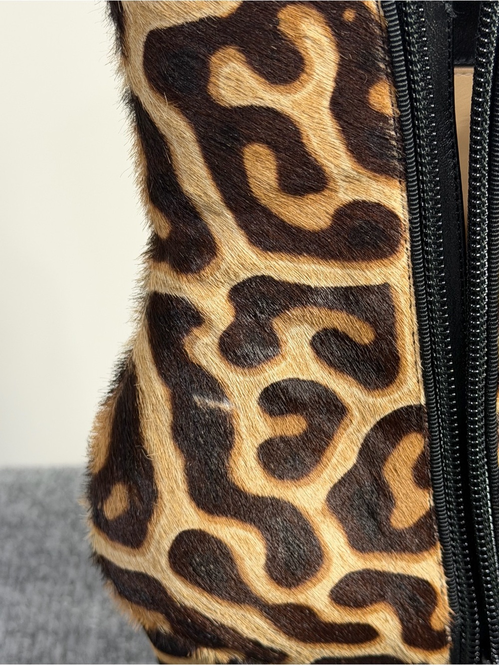 Christian Louboutin Circus Nana 100 Pony Hair Boots size 39. - Picture 6 of 13